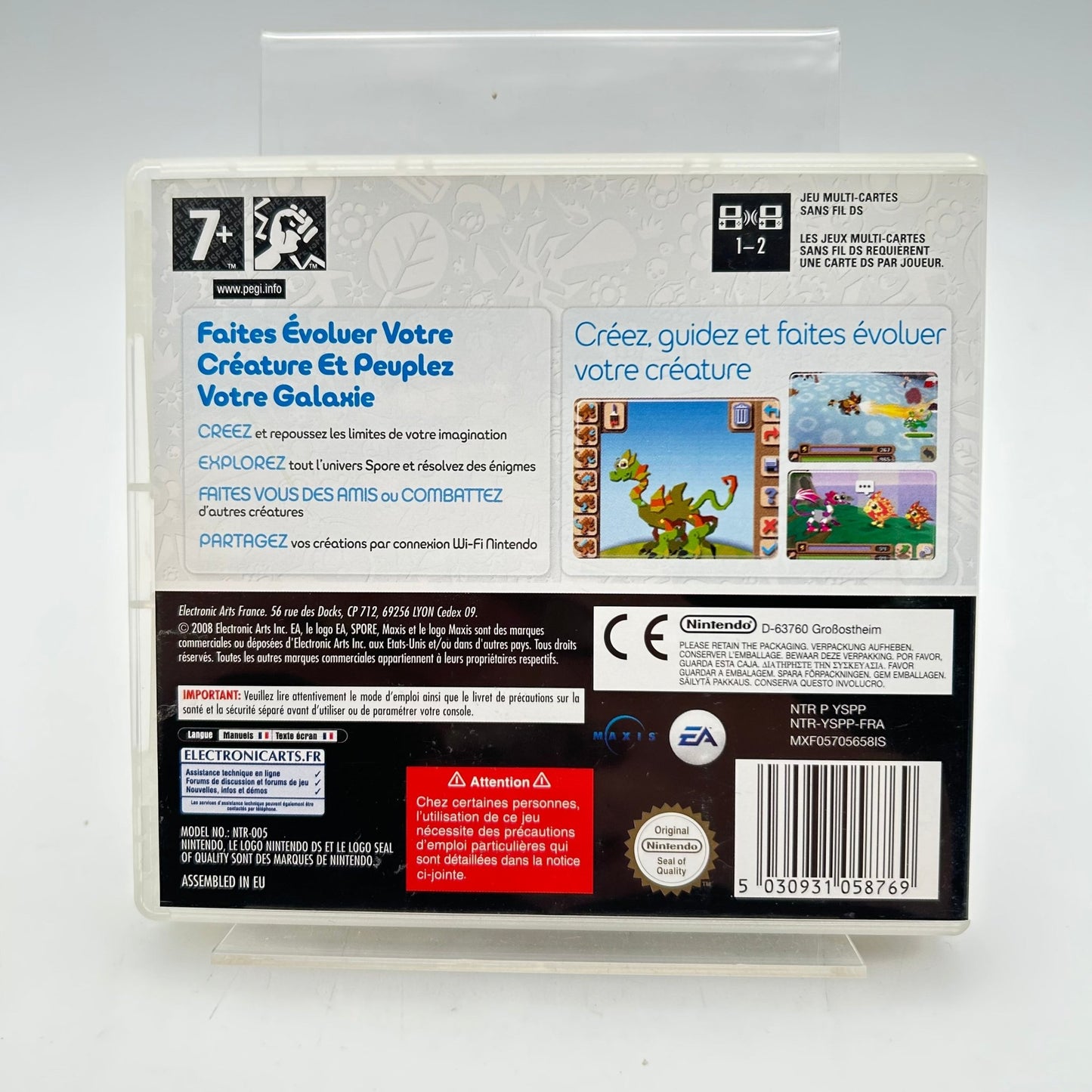 SPORE CREATURES - NINTENDO DS - Strike Games