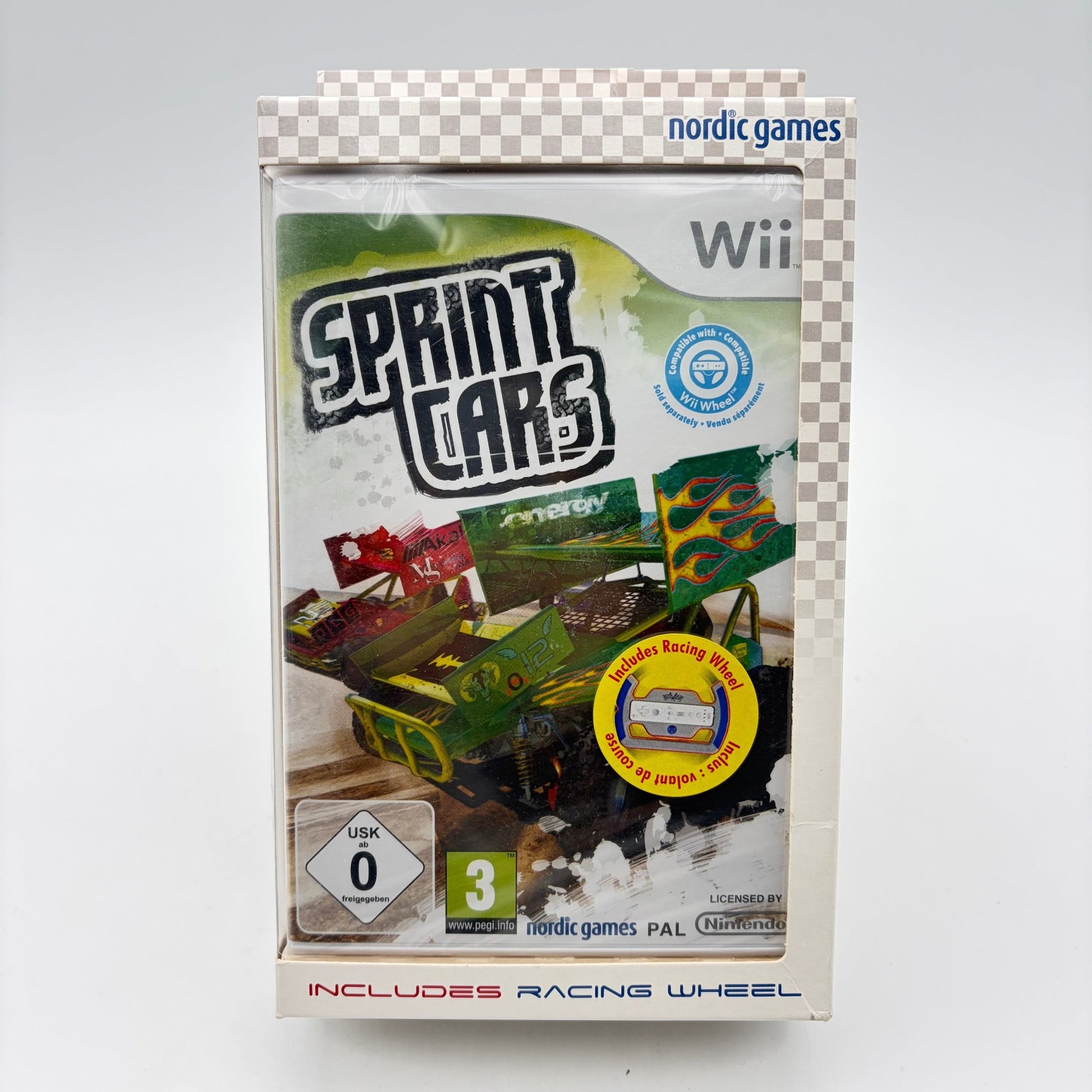 SPRINT CARS WHEEL BUNDLE - WII - Strike Games