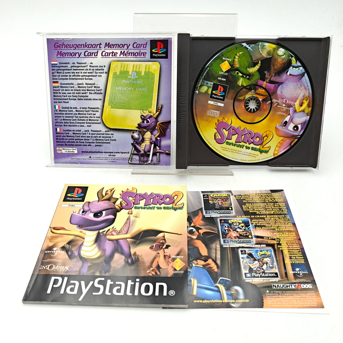 SPYRO 2: GATEWAY TO GLIMMER - PLAYSTATION 1 - Strike Games