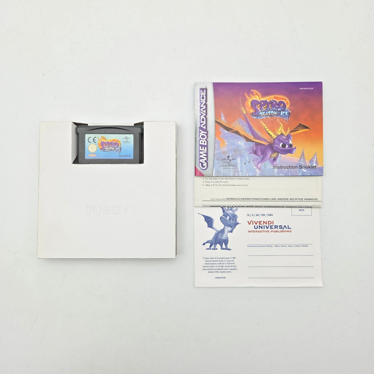 Spyro Season of Ice - Gameboy Advance - Strike Games