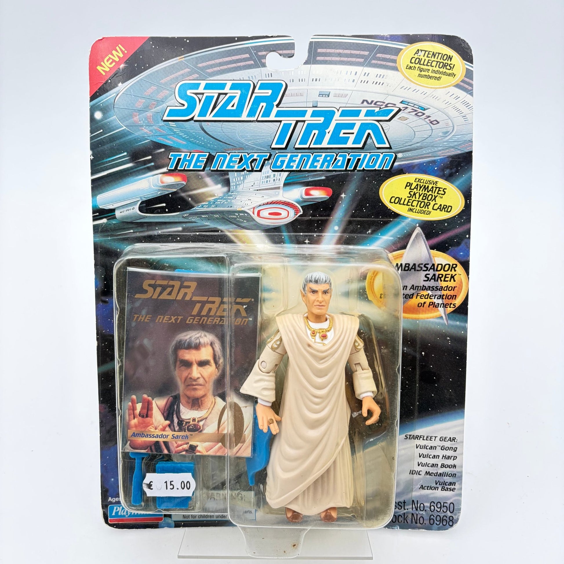 STAR TREK THE NEXT GENERATION AMBASSADOR SAREK FIGURINE - Strike Games