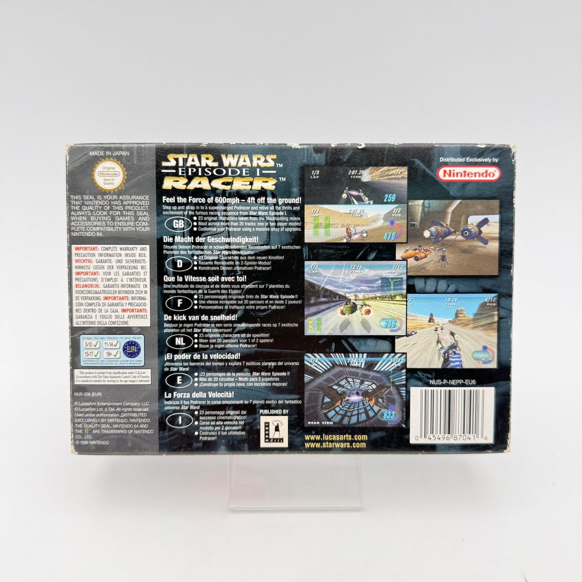 STAR WARS EPISODE I RACER - NINTENDO 64 - Strike Games