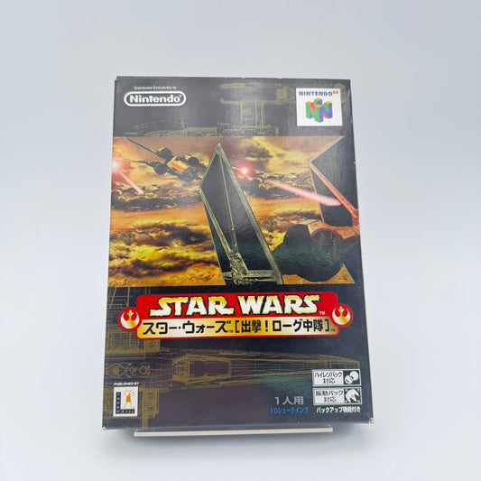 STAR WARS ROQUE SQUADRON - NINTENDO 64 JAP - Strike Games