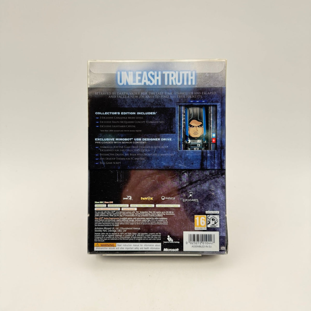 STAR WARS THE FORCE UNLEASHED II EDITION COLLECTOR - XBOX 360 - Strike Games