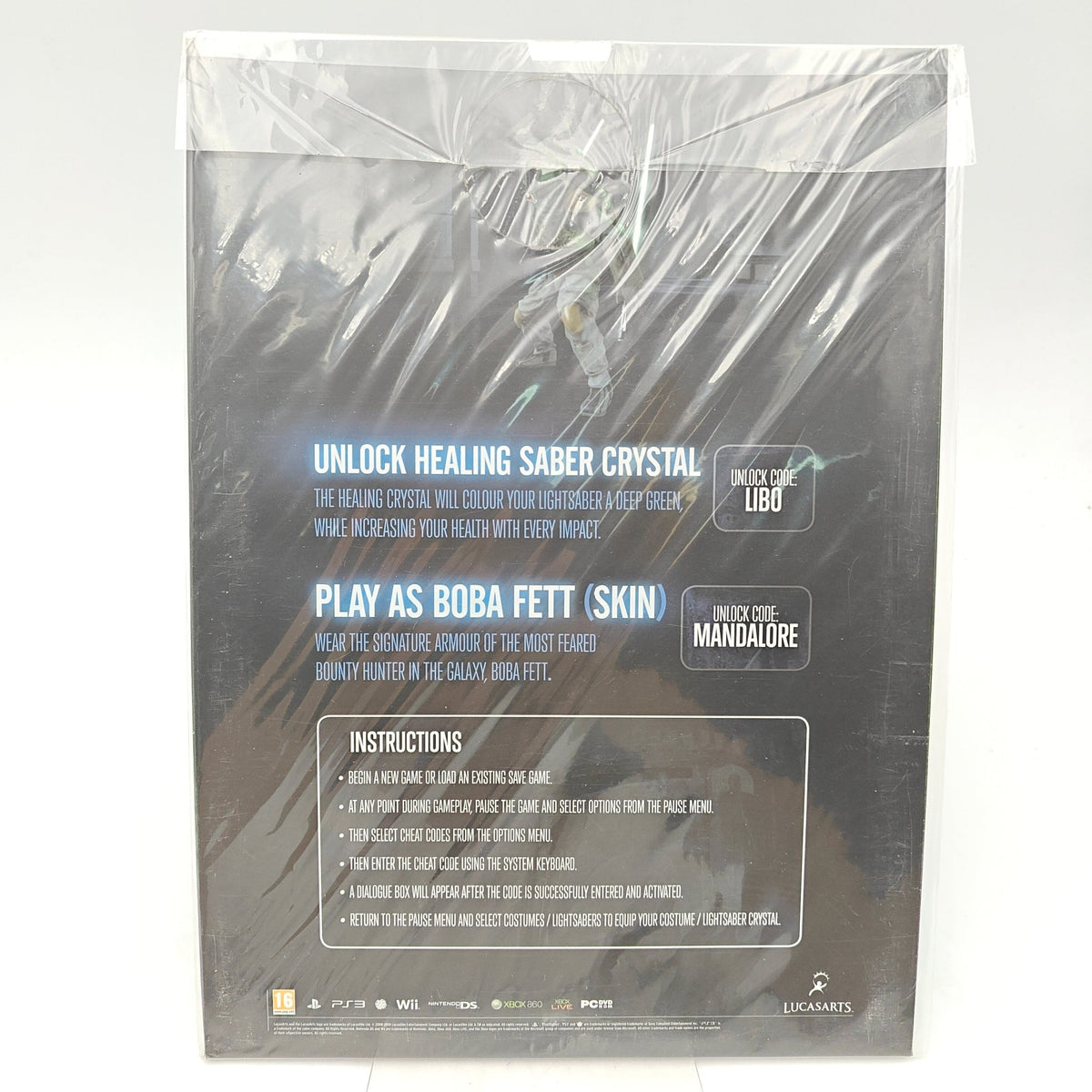 STAR WARS THE FORCE UNLEASHED SPECIAL EDITION ART CARDS - Strike Games
