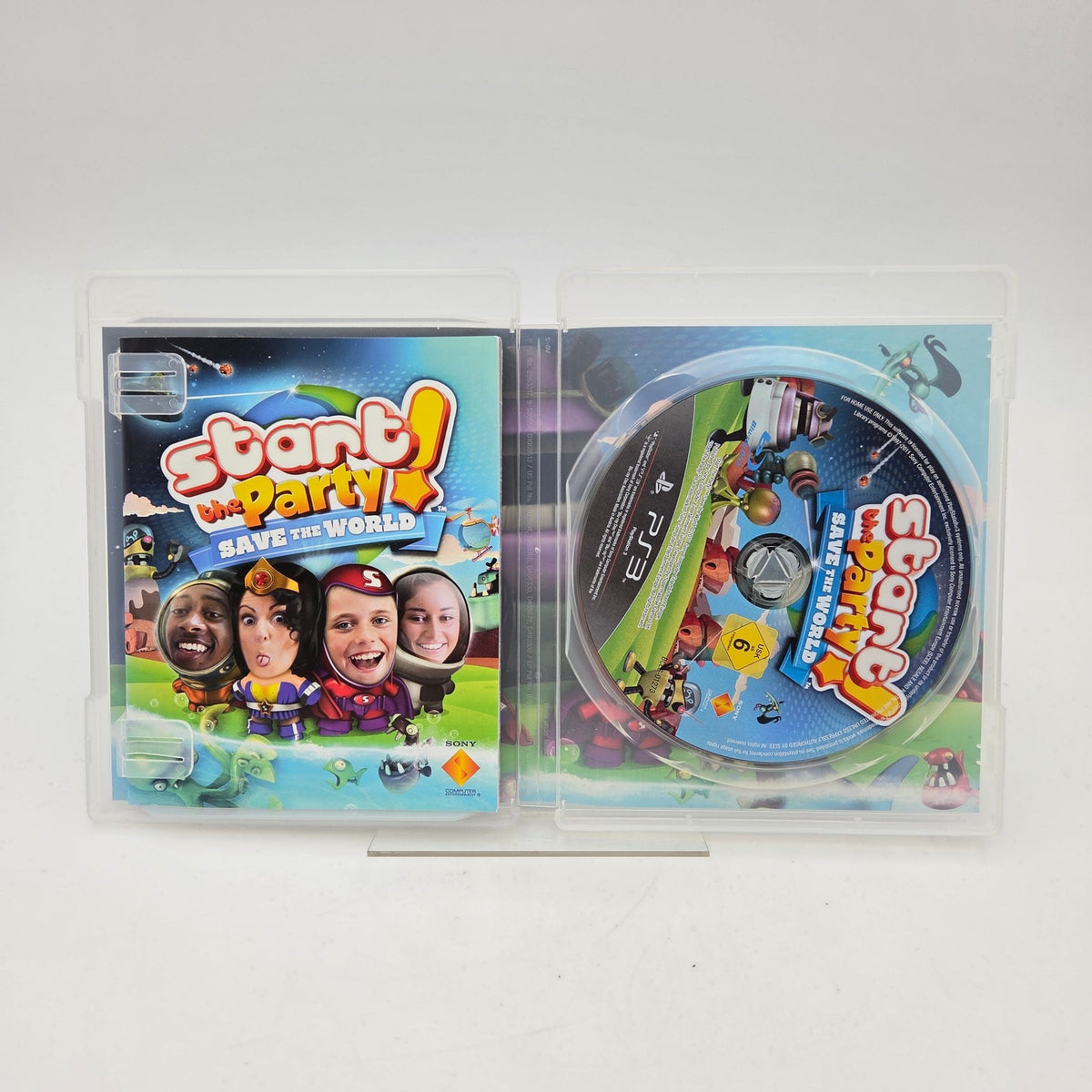 START THE PARTY! SAVE THE WORLD - PLAYSTATION 3 - Strike Games