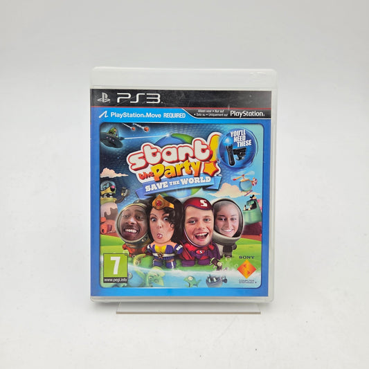 START THE PARTY! SAVE THE WORLD - PLAYSTATION 3 - Strike Games