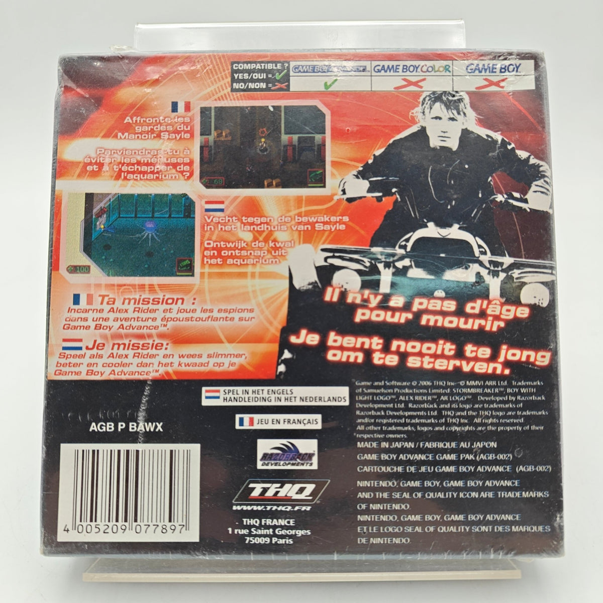 STORMBREAKER (NEUF) - GAMEBOY ADVANCE - Strike Games