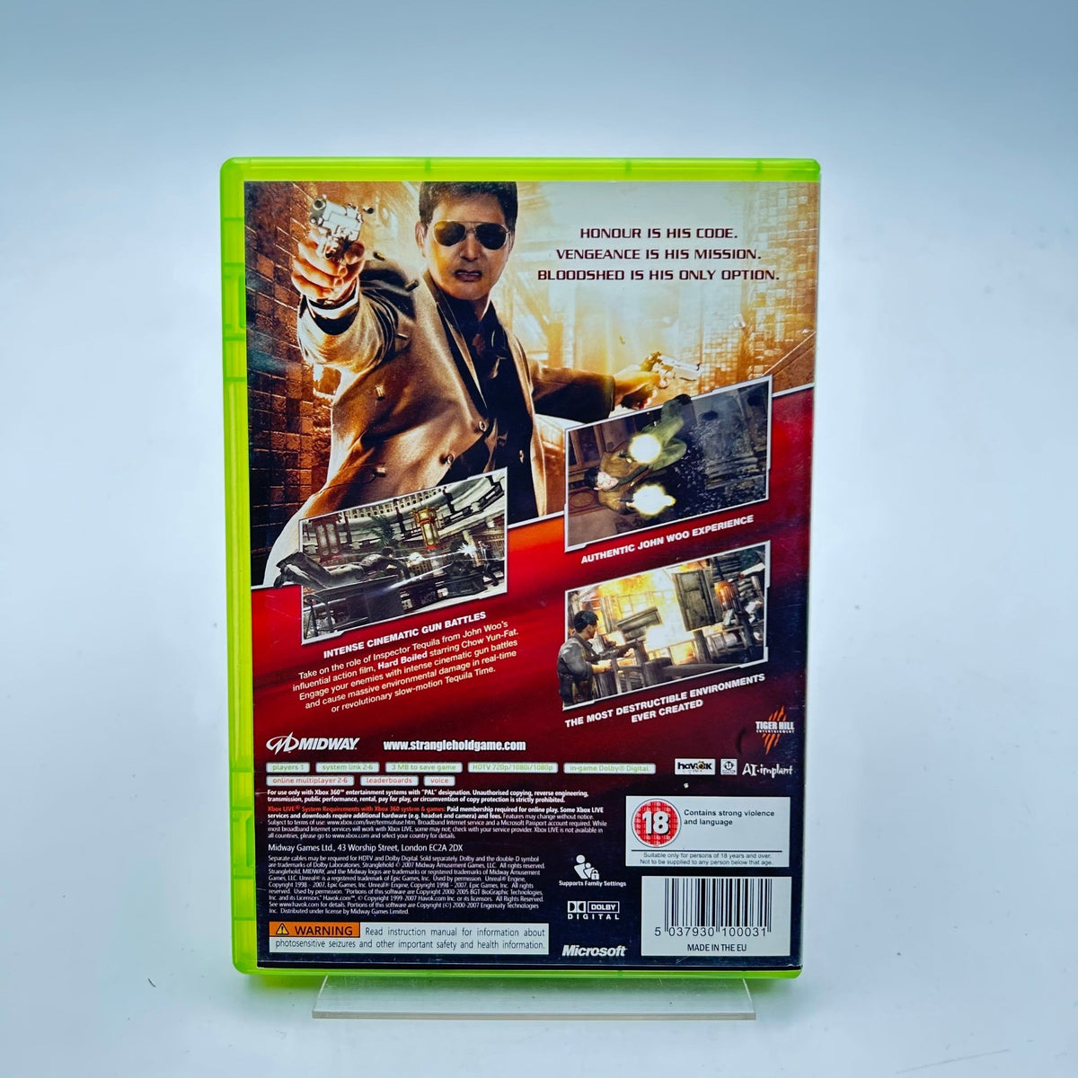 STRANGLEHOLD - XBOX 360 - Strike Games