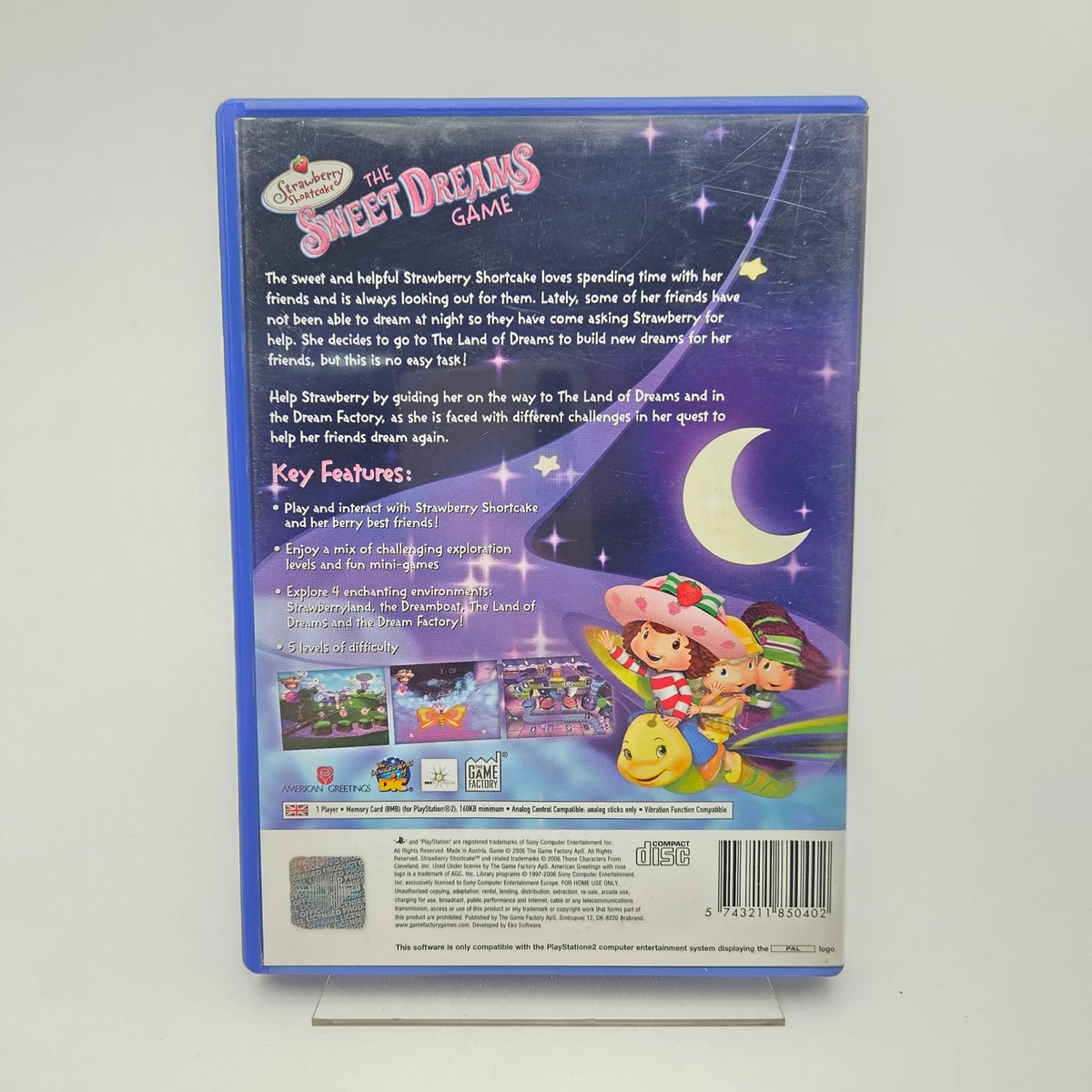 STRAWBERRY SHORTCAKE THE SWEET DREAMS GAME - PLAYSTATION 2 - Strike Games