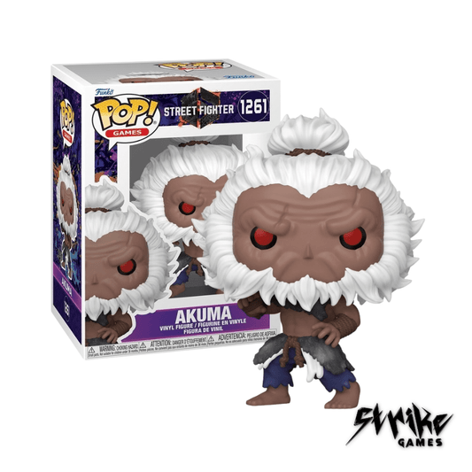 STREET FIGHTER 6 - POP Games N° 1261 - Akuma avec Chase - Strike Games