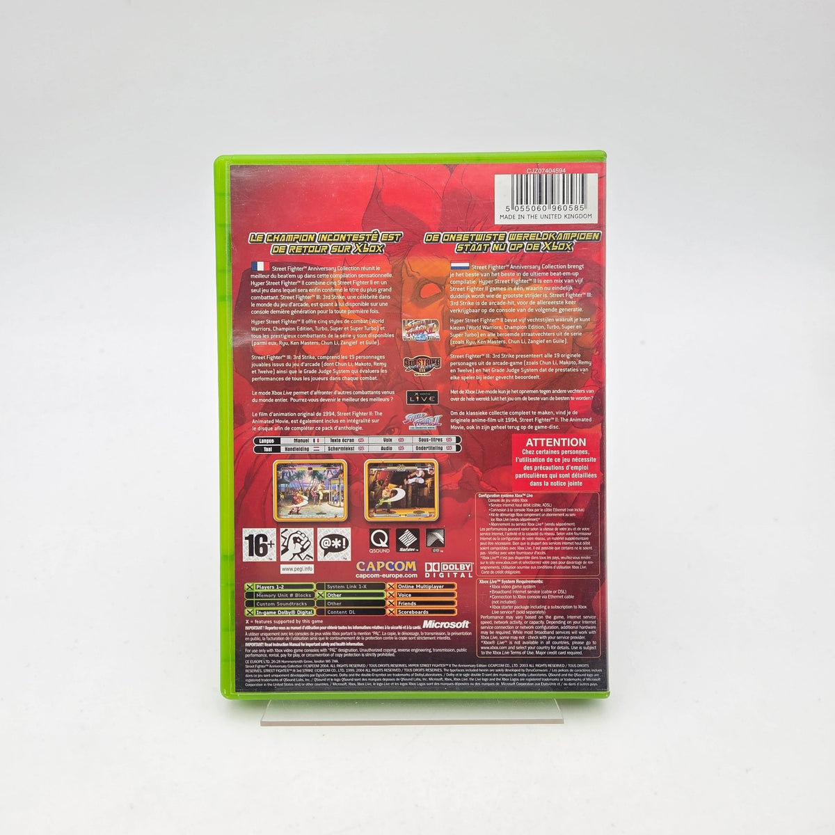 STREET FIGHTER ANNIVERSARY COLLECTION - XBOX - Strike Games