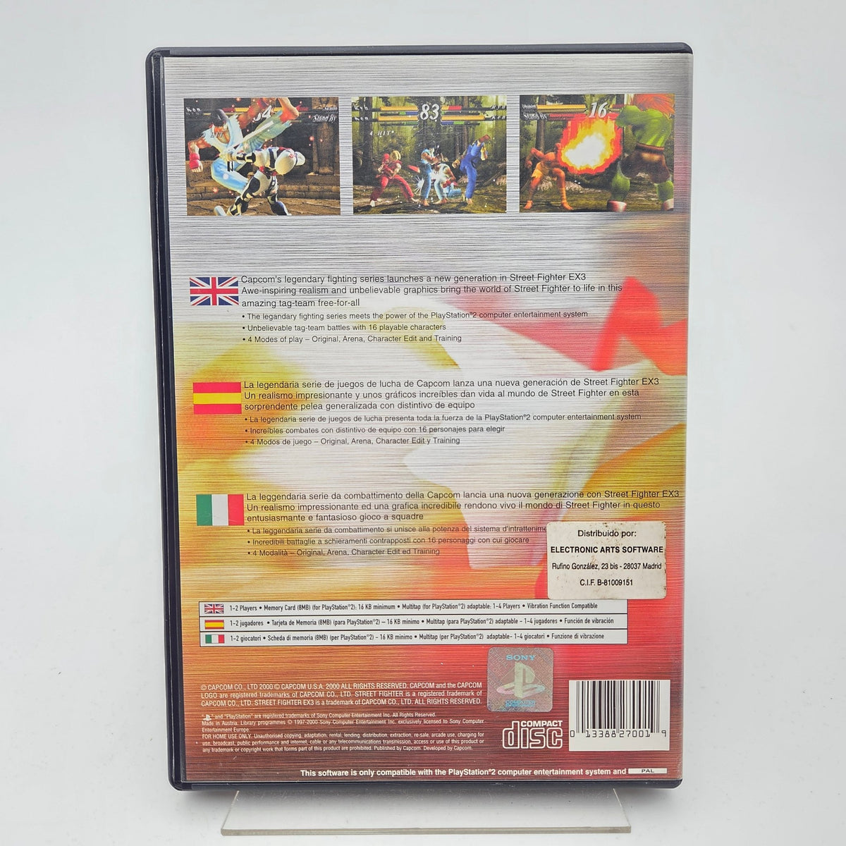 Street Fighter Ex - Playstation 2 - Strike Games