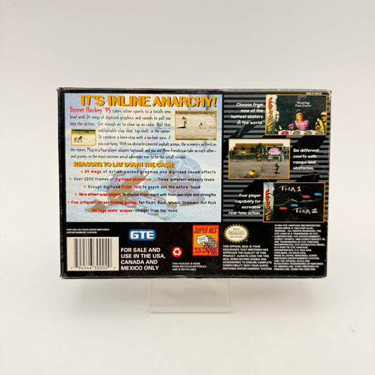 STREET HOCKEY 95 - SUPER NINTENDO US - Strike Games