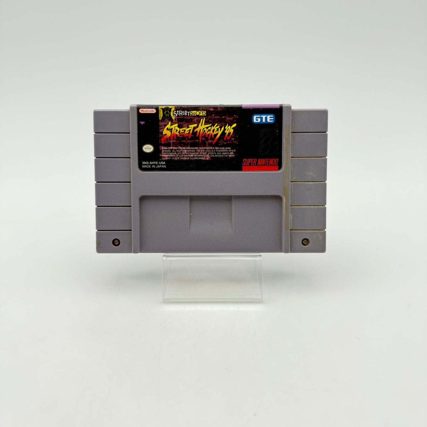 STREET HOCKEY 95 - SUPER NINTENDO US - Strike Games