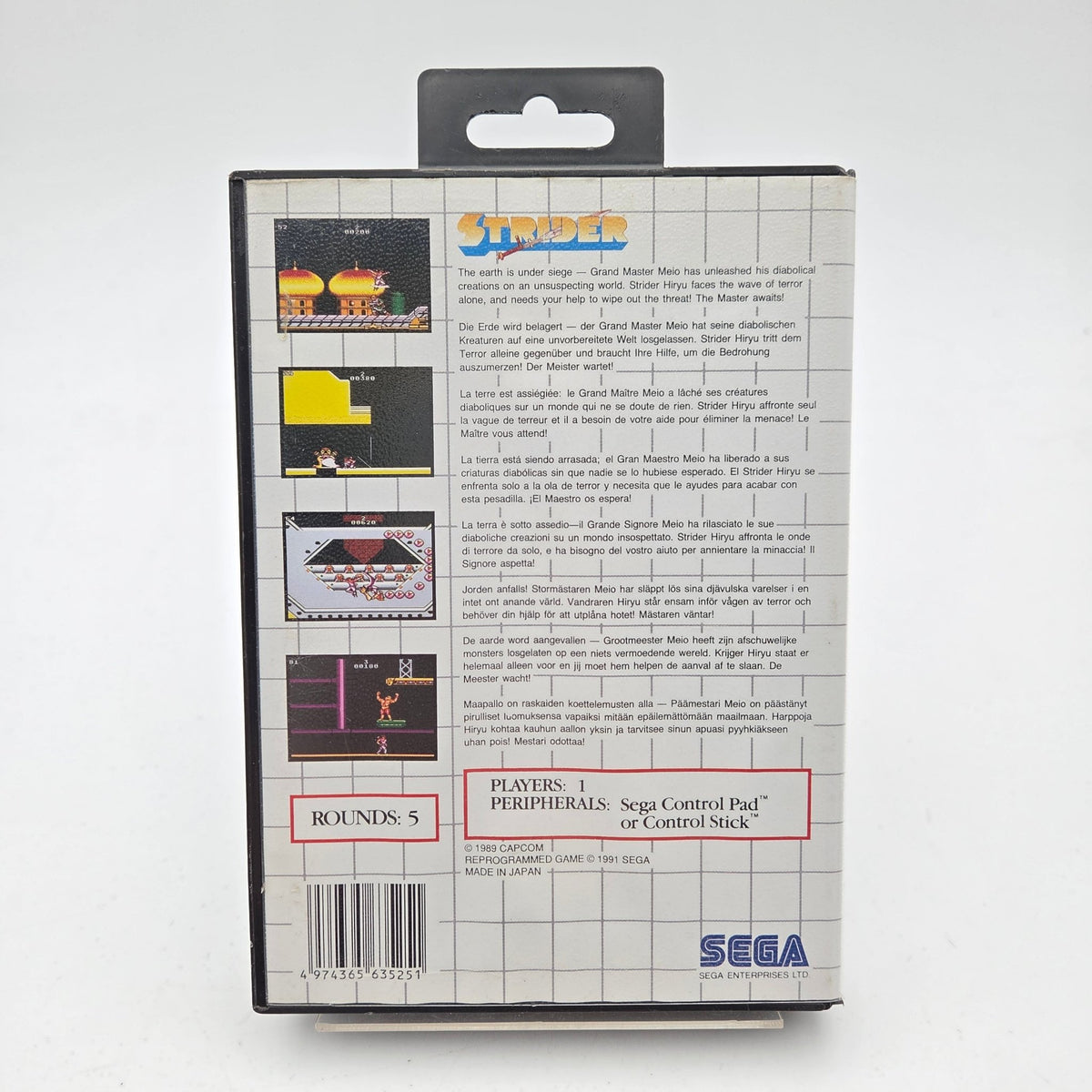 Strider - Master System - Strike Games