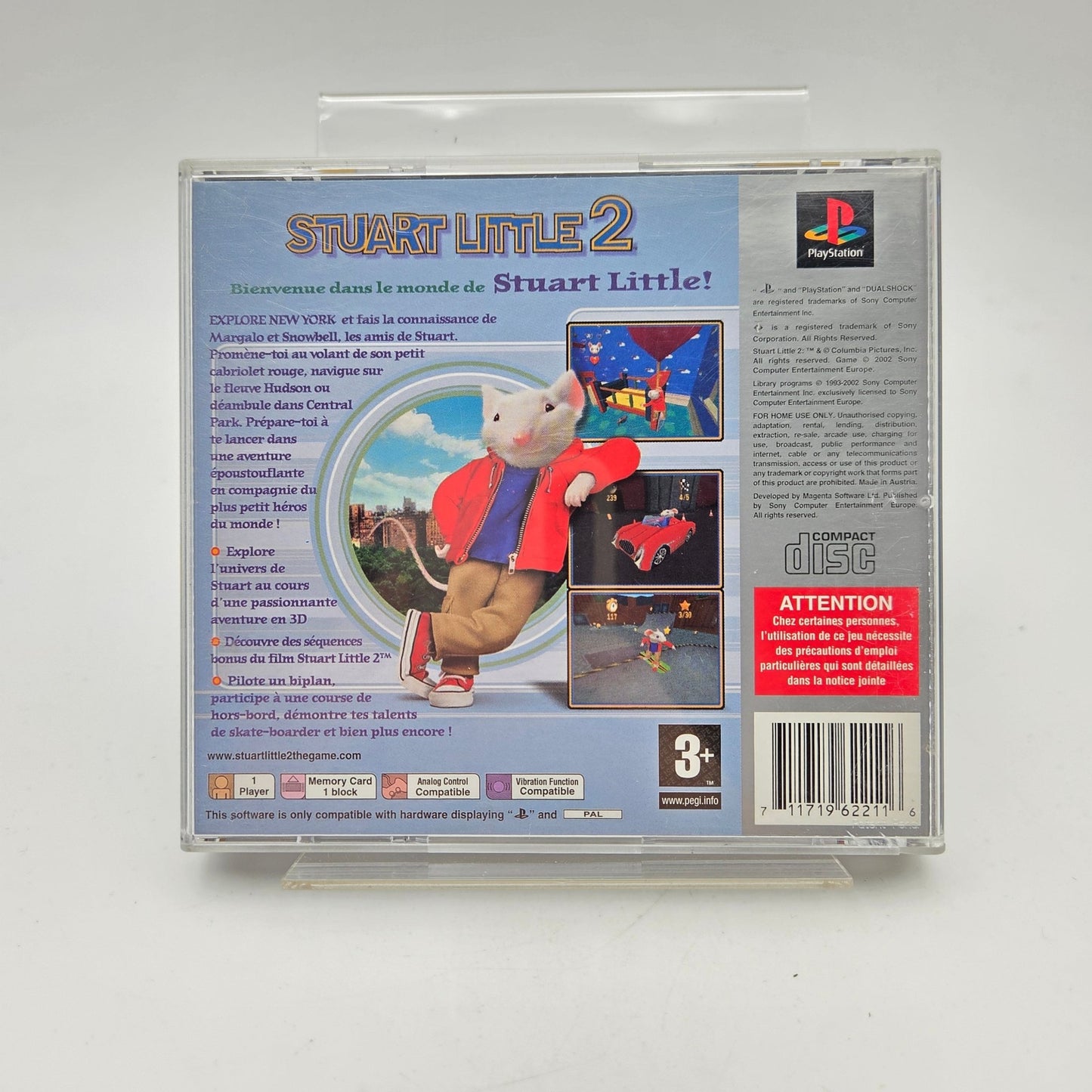 STUART LITTLE 2 - PLAYSTATION 1 - Strike Games