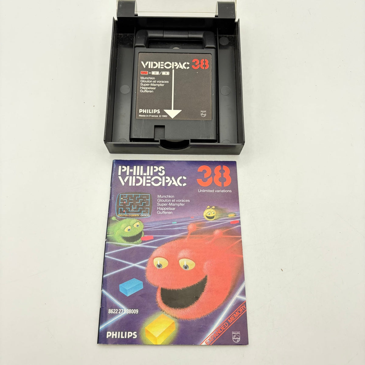SUPER MAMPFER (VIDEOPAC 38) - PHILIPS VIDEOPAC - Strike Games