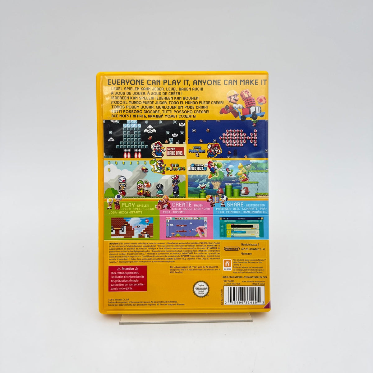 SUPER MARIO MAKER AMIIBO PACK - NINTENDO WII U - Strike Games