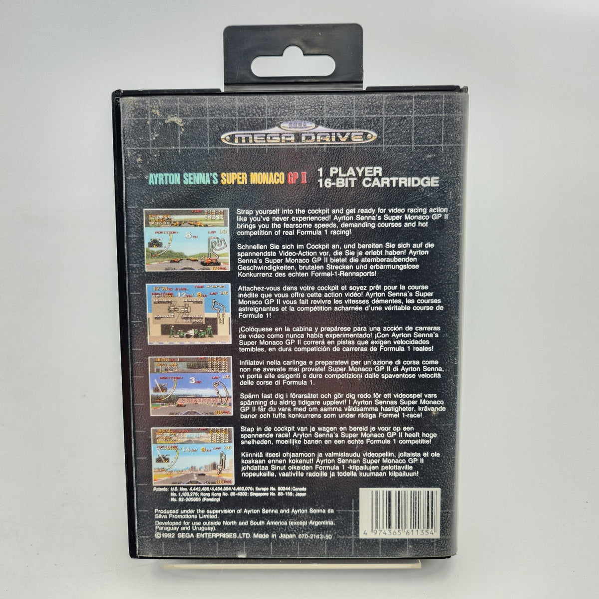 Super Monaco GP II - Mega Drive - Strike Games