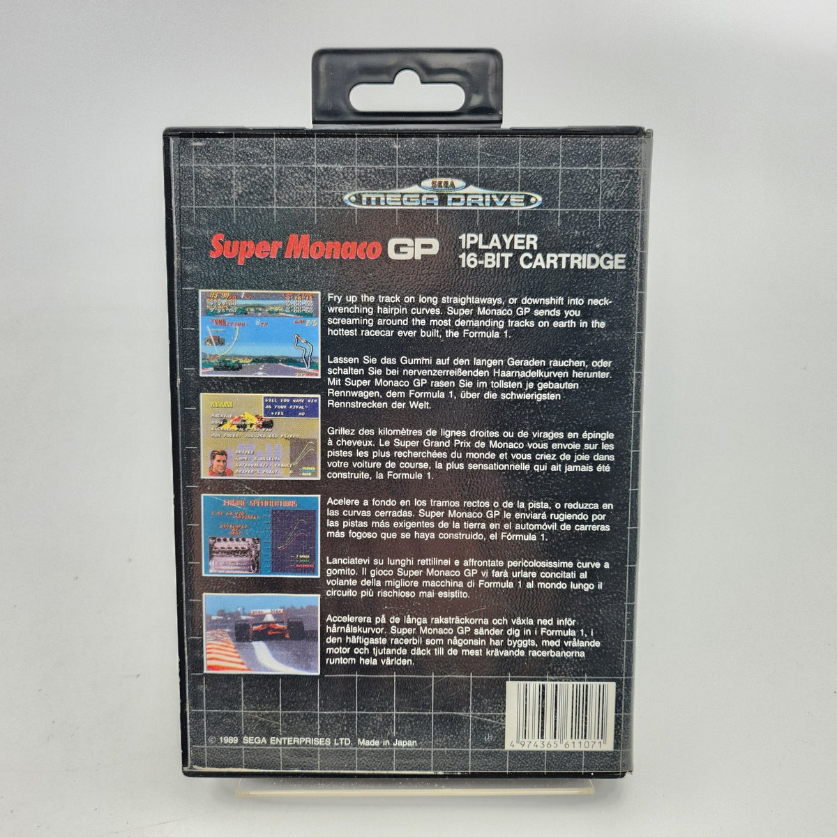 Super Monaco GP - Mega Drive - Strike Games