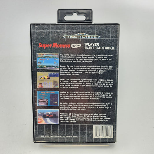 Super Monaco GP - Mega Drive - Strike Games