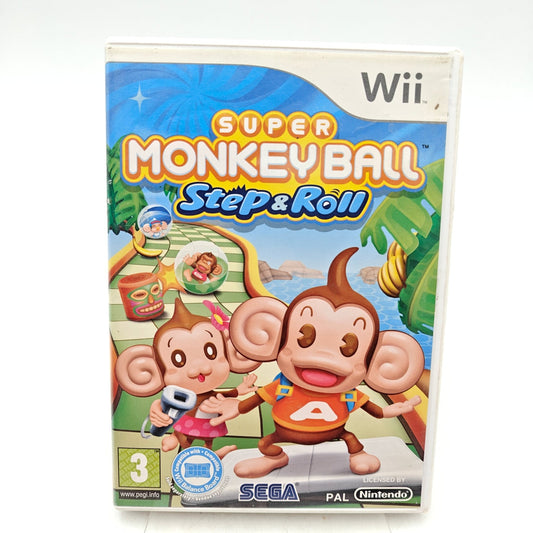 SUPER MONKEY BALL: STEP & ROLL - NINTENDO WII - Strike Games