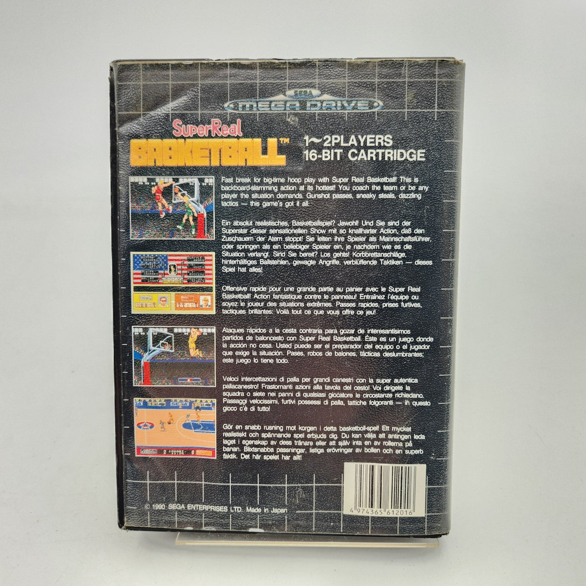 Super Real Basketball - Mega Drive - Strike Games