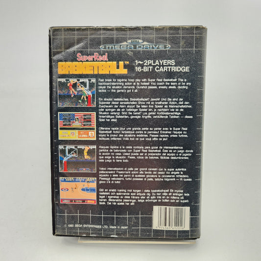 Super Real Basketball - Mega Drive - Strike Games