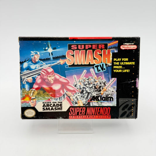 SUPER SMASH TV - SUPER NINTENDO US - Strike Games