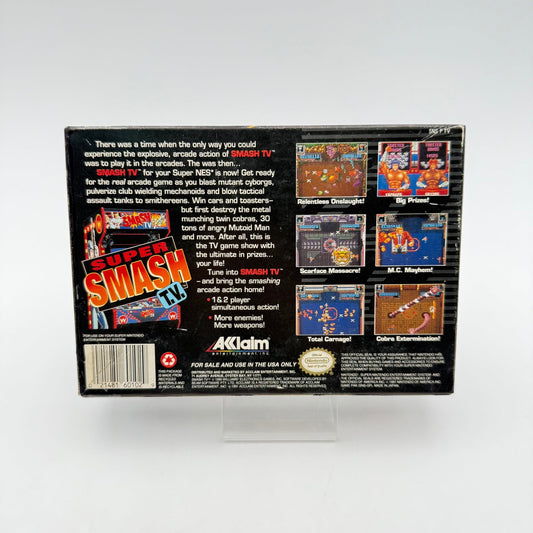 SUPER SMASH TV - SUPER NINTENDO US - Strike Games