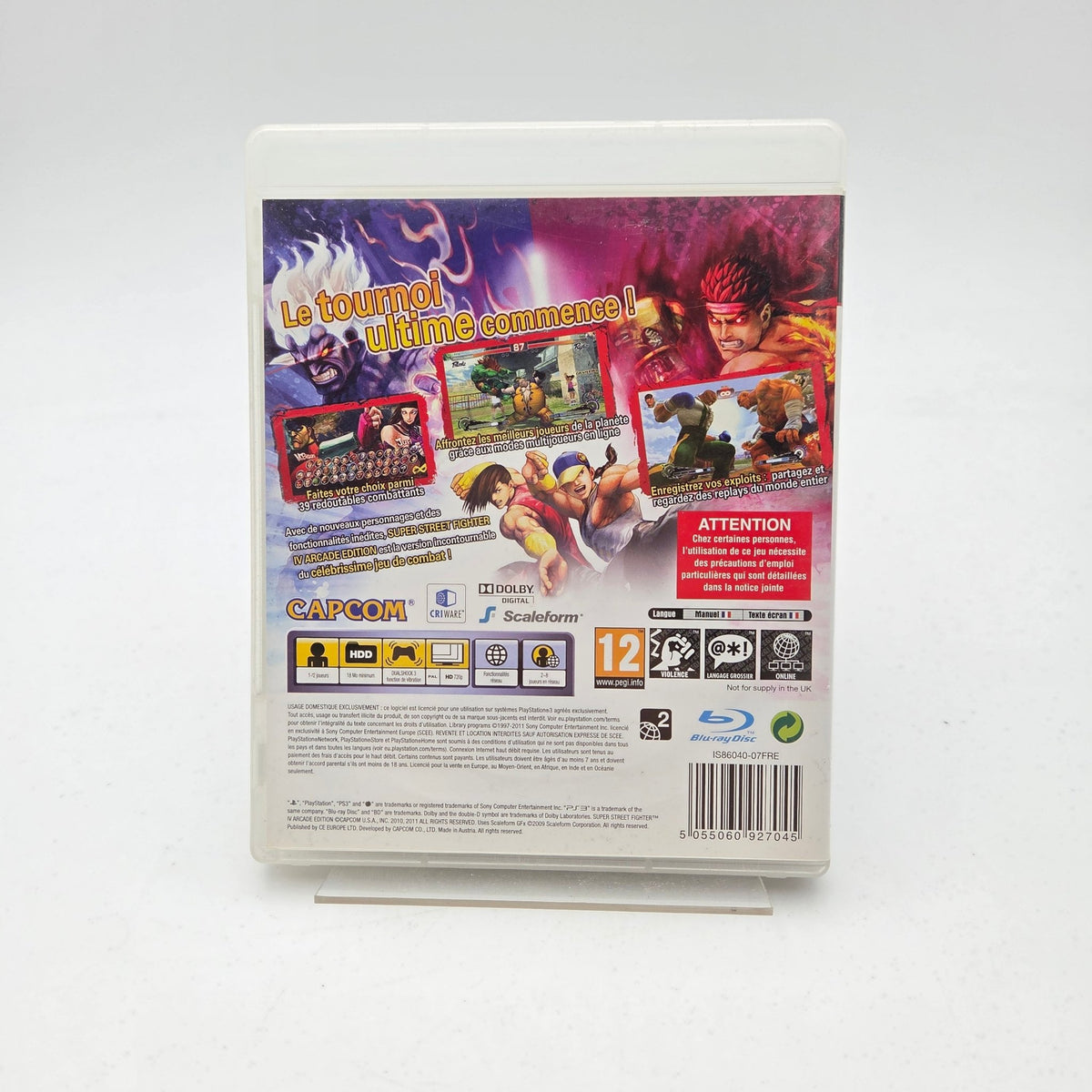 SUPER STREET FIGHTER IV ARCADE EDITION - PLAYSTATION 3 - Strike Games