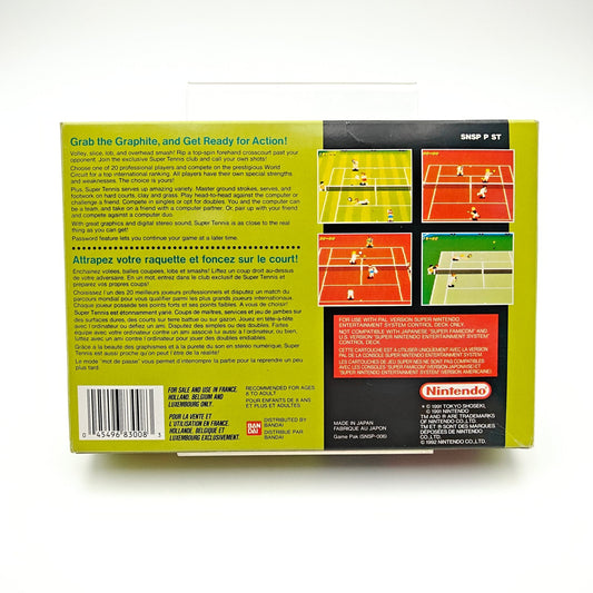 Super Tennis - Super Nintendo - Strike Games