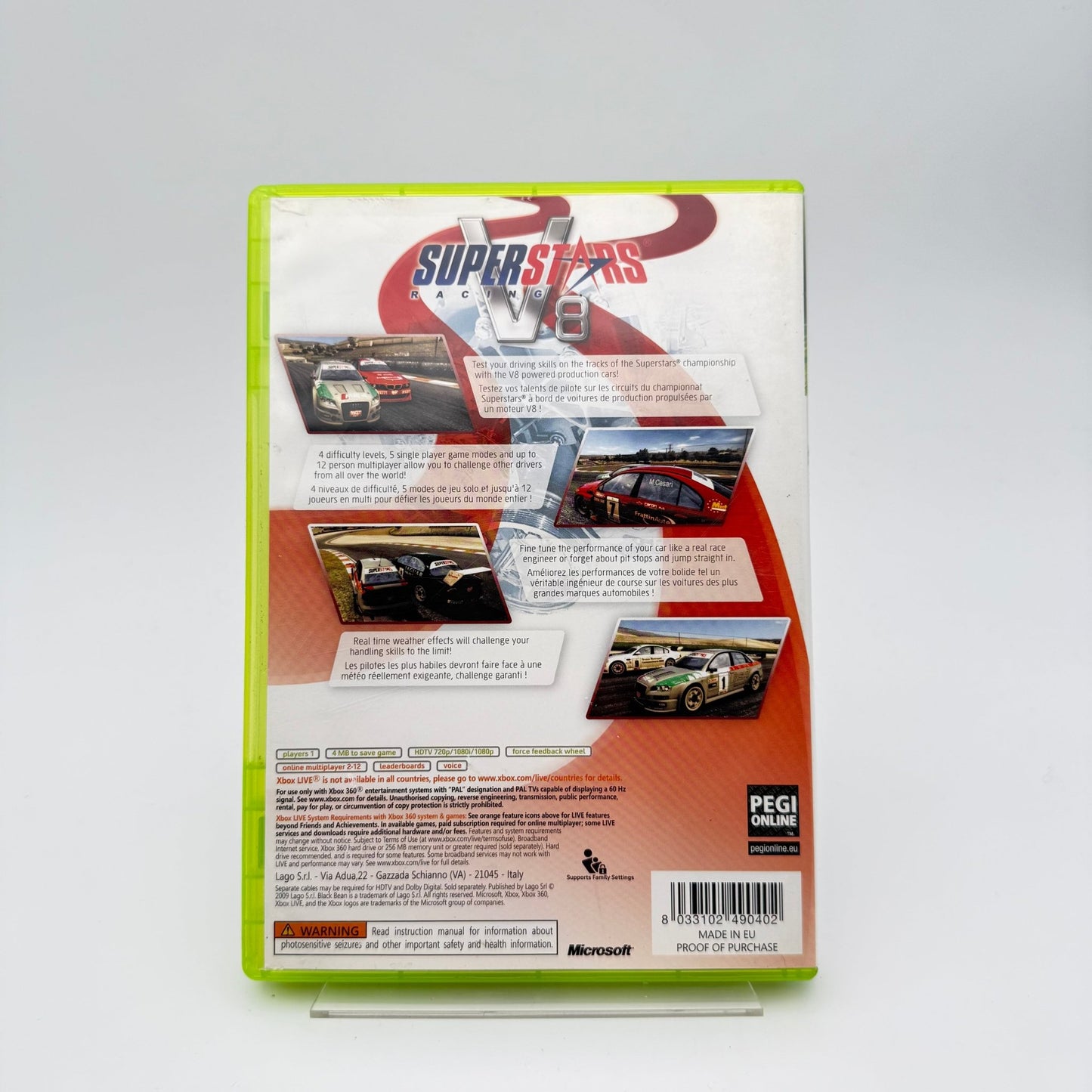 SUPERSTARS V8 RACING - XBOX 360 - Strike Games