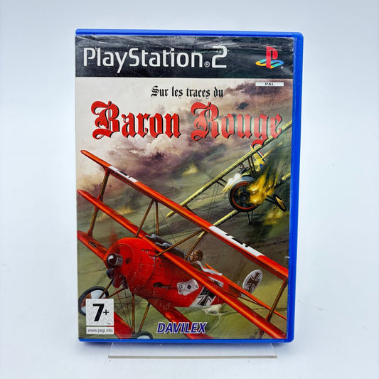 SUR LES TRACES DU BARON ROUGE - PLAYSTATION 2 - Strike Games
