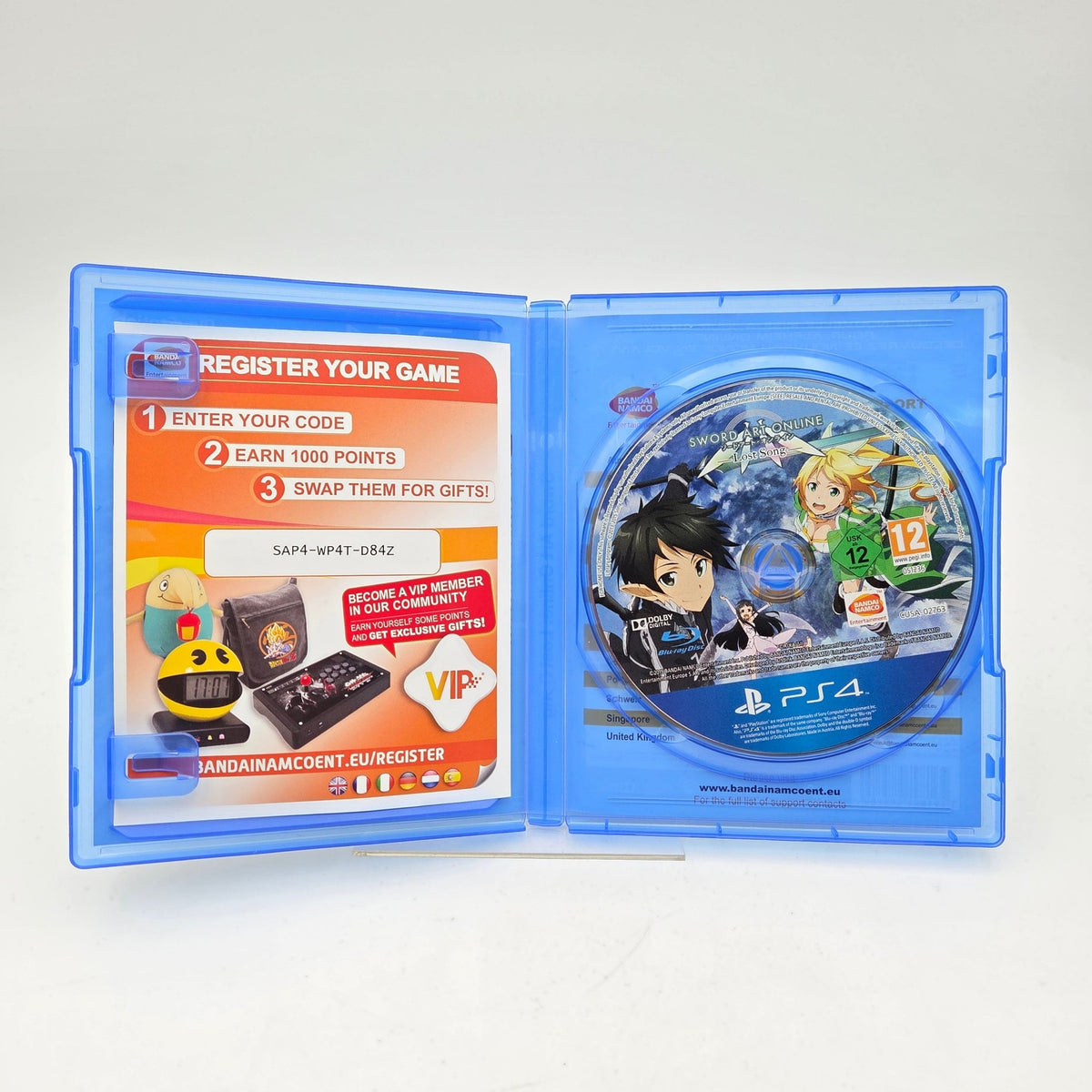 SWORD ART ONLINE LOST SONG - PLAYSTATION 4 - Strike Games