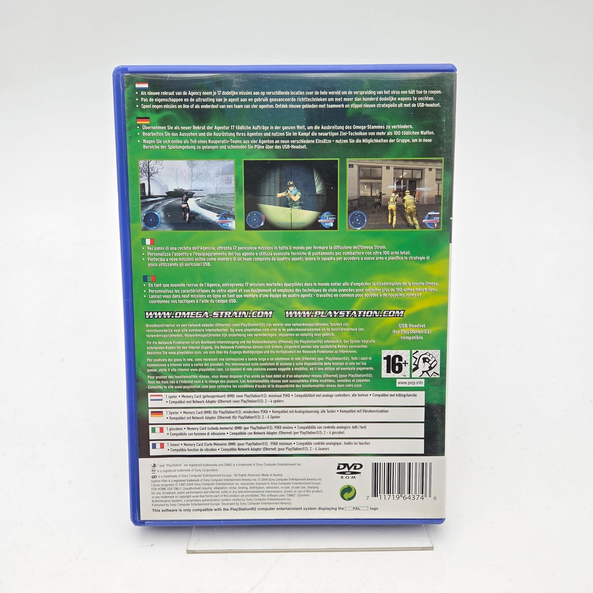 SYPHON FILTER THE OMEGA STRAIN - PLAYSTATION 2 - Strike Games
