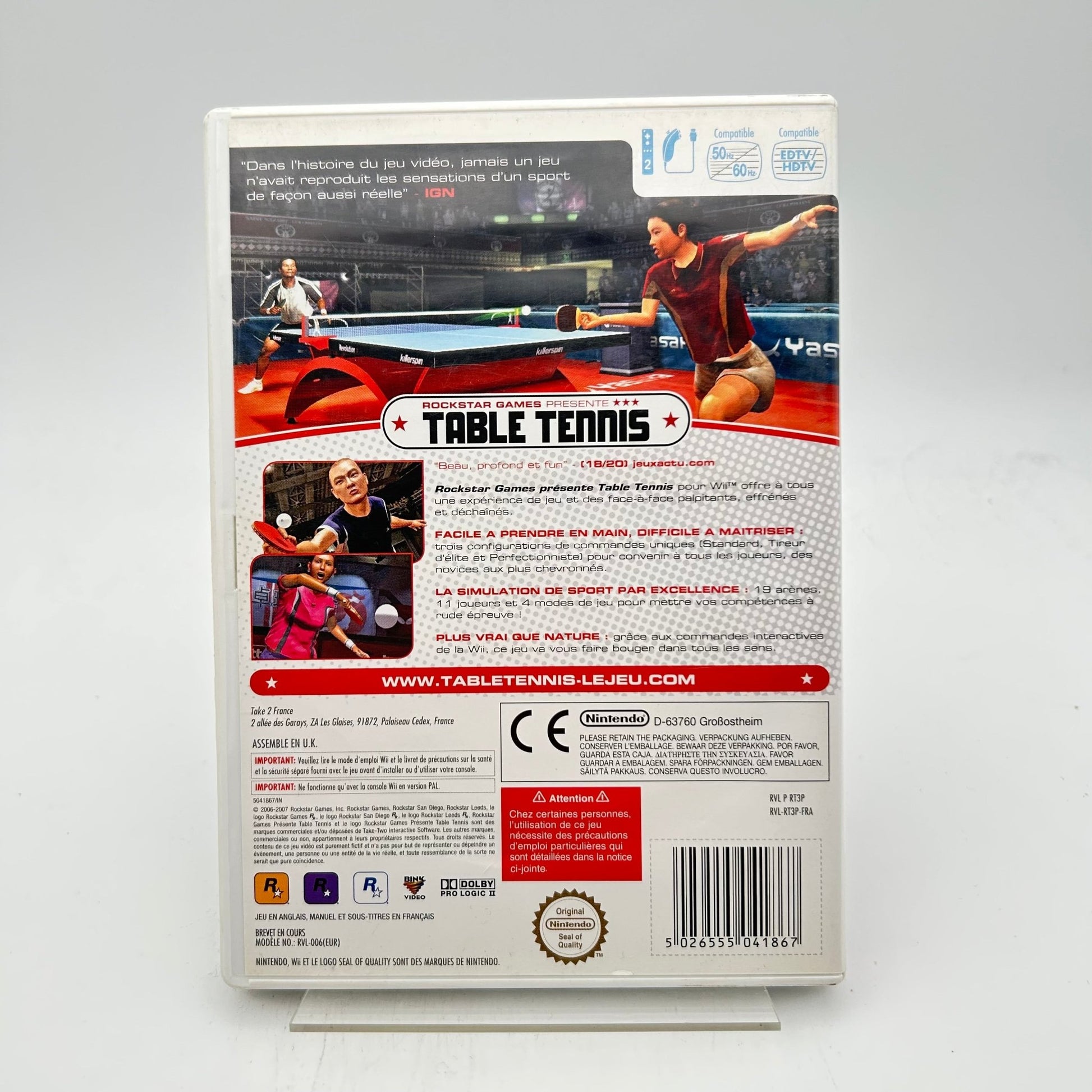 TABLE TENNIS - WII - Strike Games