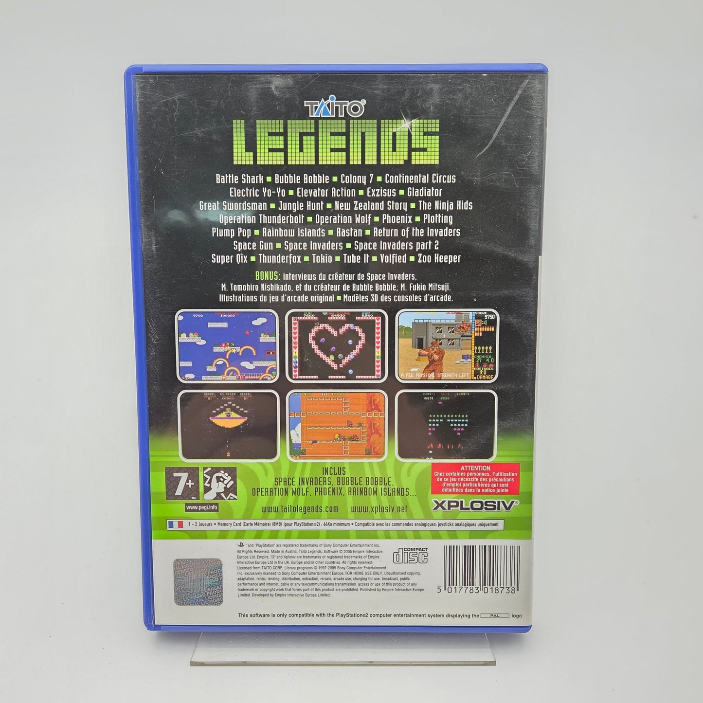 TAITO LEGENDS - PLAYSTATION 2 - Strike Games