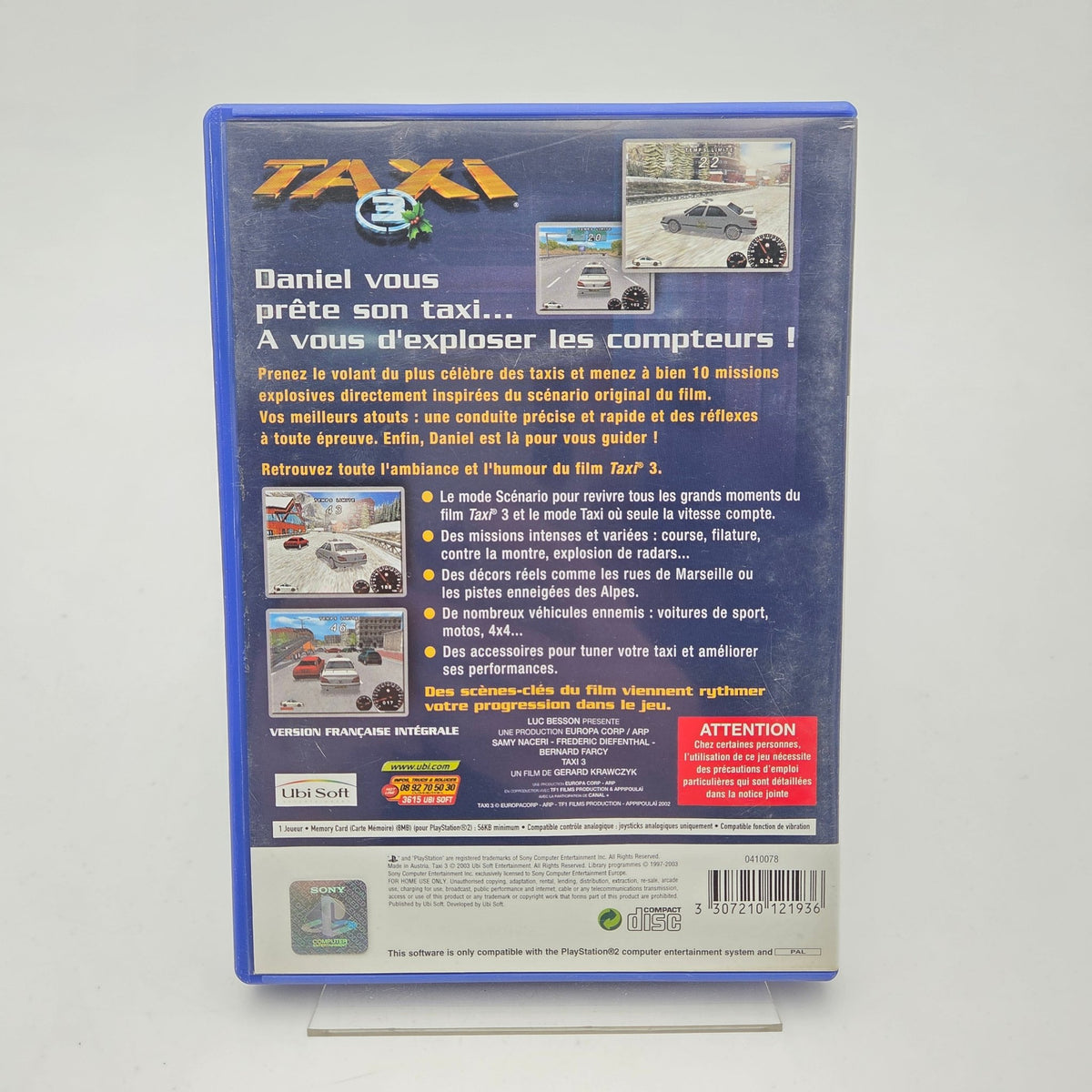 TAXI 3 - PLAYSTATION 2 - Strike Games