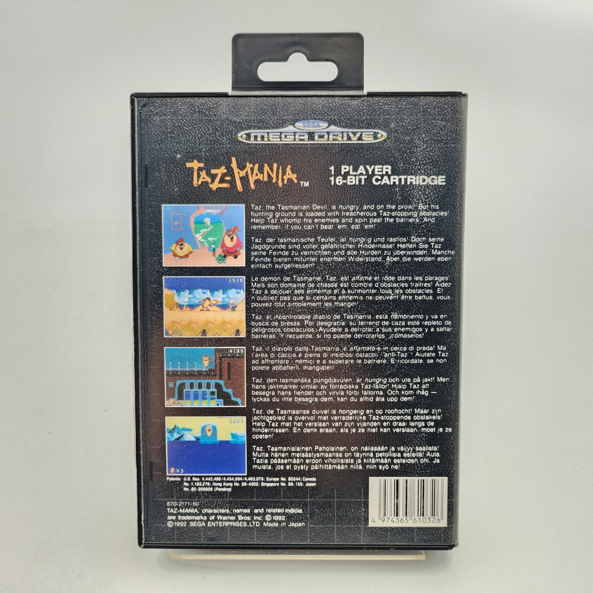 Taz Mania - Mega Drive - Strike Games