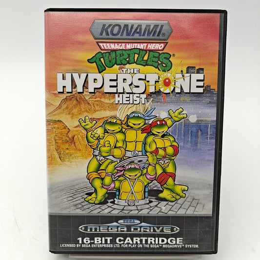 TEENAGE MUTANT HERO TURTLES: THE HYPERSTONE HEIST - MEGA DRIVE - Strike Games