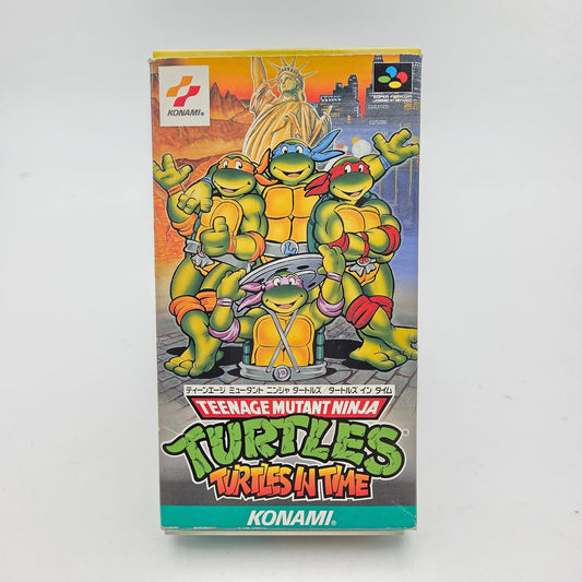TEENAGE MUTANT NINJA TURTLES TURTLES IN TIME - SUPER FAMICOM - Strike Games