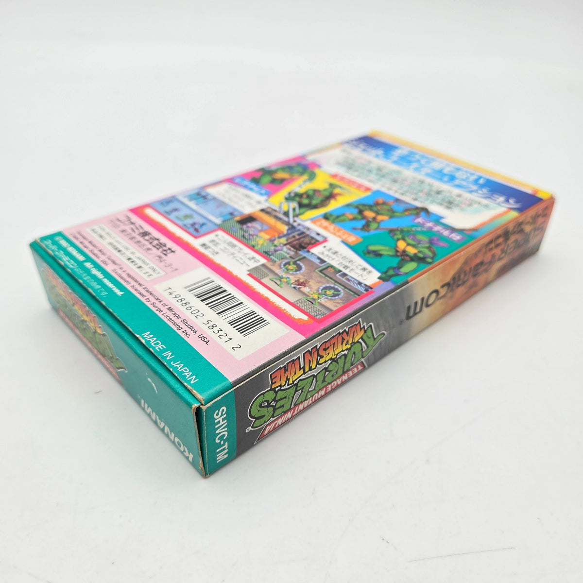 TEENAGE MUTANT NINJA TURTLES TURTLES IN TIME - SUPER FAMICOM - Strike Games