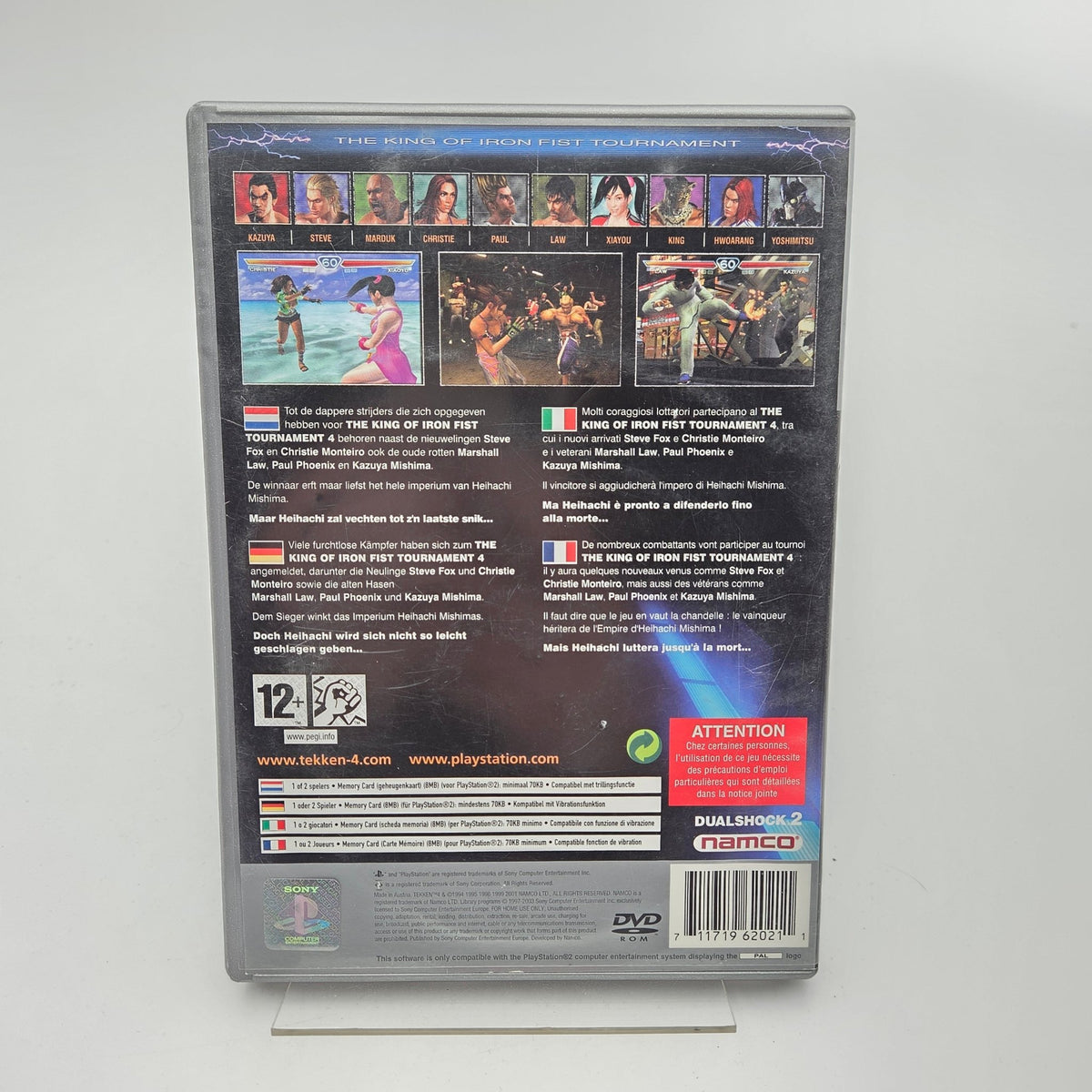 TEKKEN 4 - PLAYSTATION 2 - Strike Games