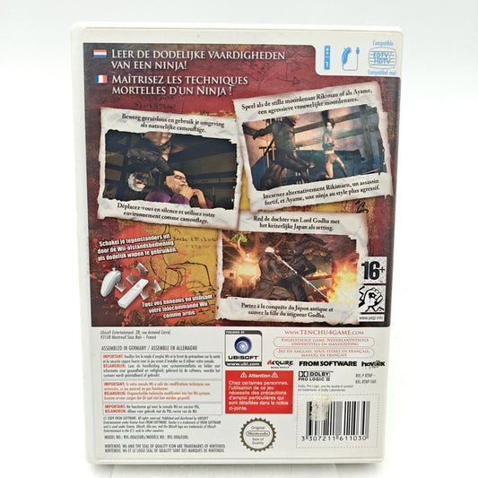 TENCHU: SHADOW ASSASSINS - NINTENDO WII - Strike Games