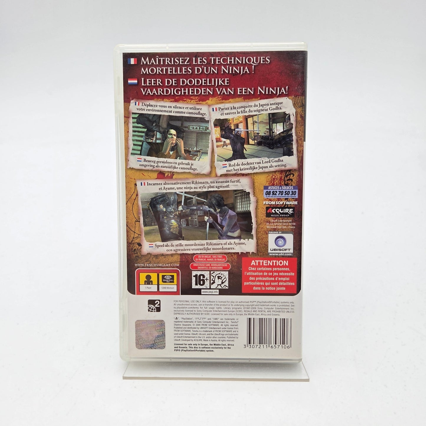 TENCHU SHADOW ASSASSINS - PLAYSTATION PORTABLE - Strike Games