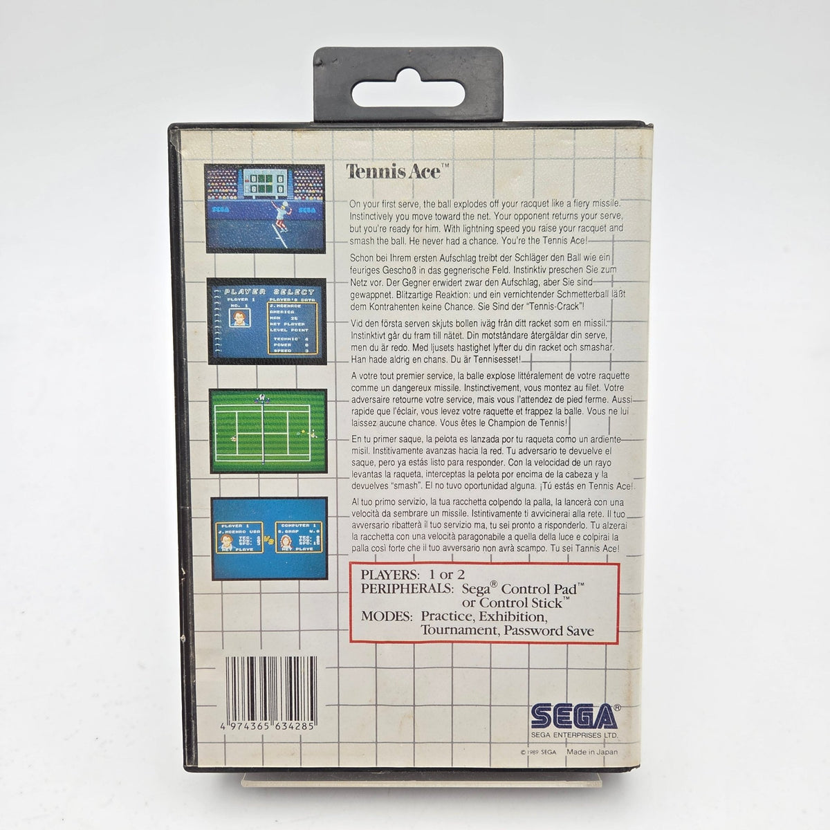 Tennis Ace - Master System - Strike Games