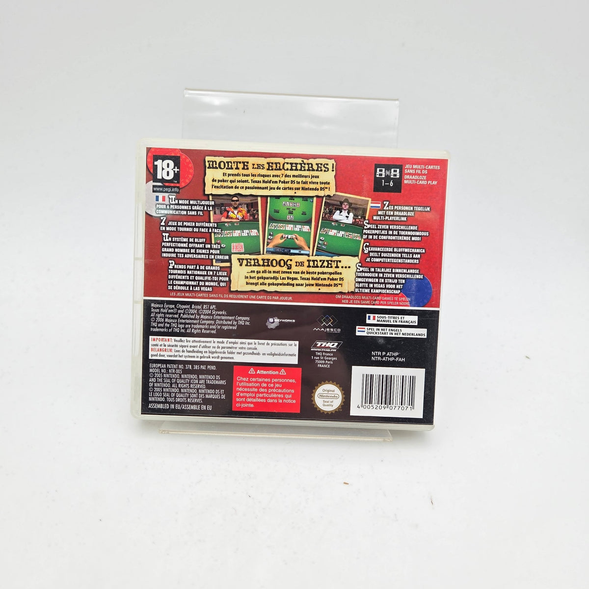 TEXAS HOLD’EM POKER DS - NINTENDO DS - Strike Games