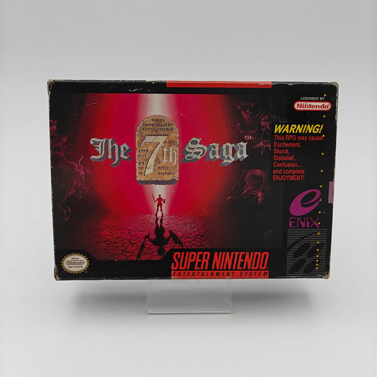 The 7th Saga - Super Nintendo US - Strike Games